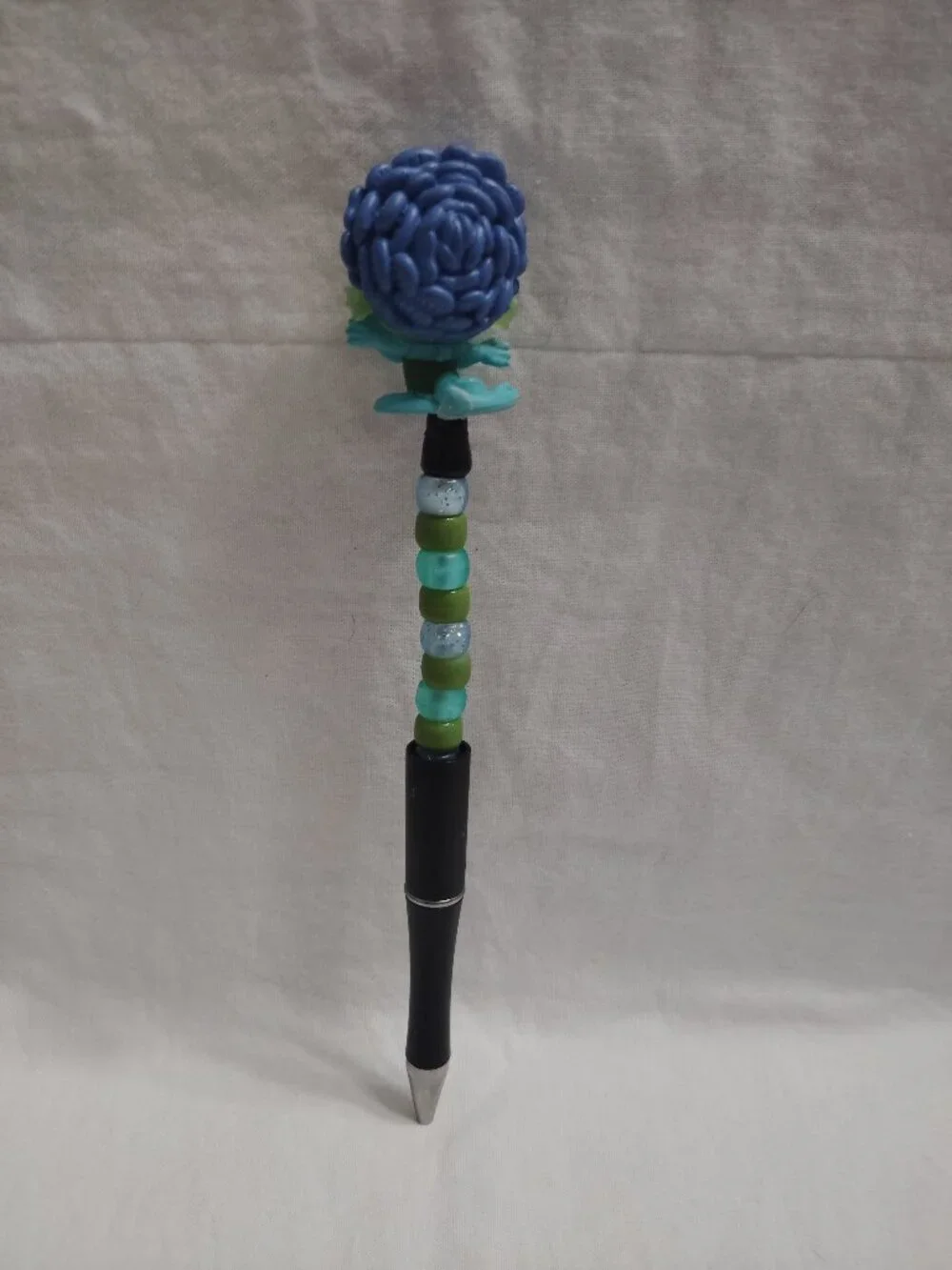 Disney Doorable- Luca Sea Monster  - Handmade Beaded Pen